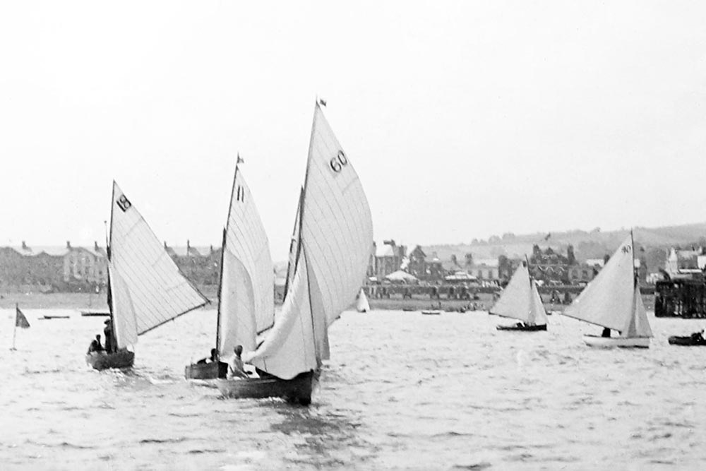 Dinghy racing at Teignmouth, probably 1930s