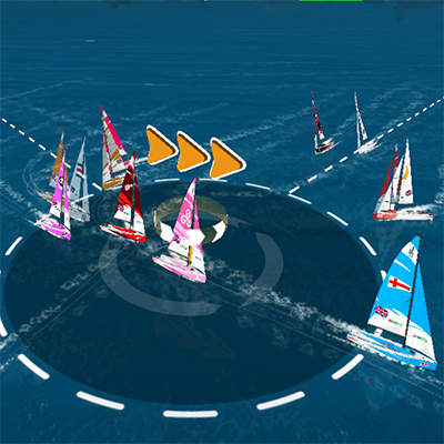 screen grab of esailing game