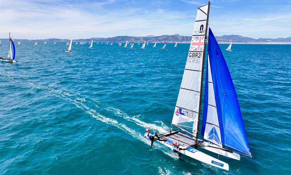 british sailing team racing