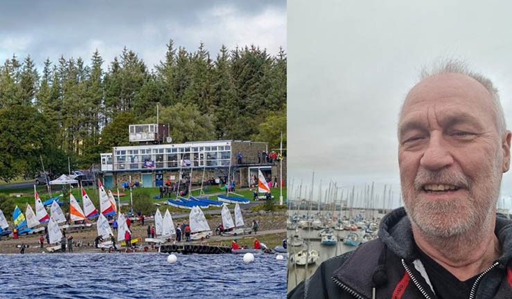 John Ledger of Derwent Reservoir SC (both pictured) received an RYA Volunteer Award for Lifetime Achievement